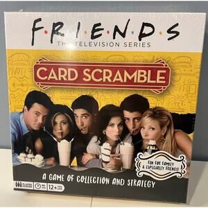 NIB Friends Card Scramble Board Game